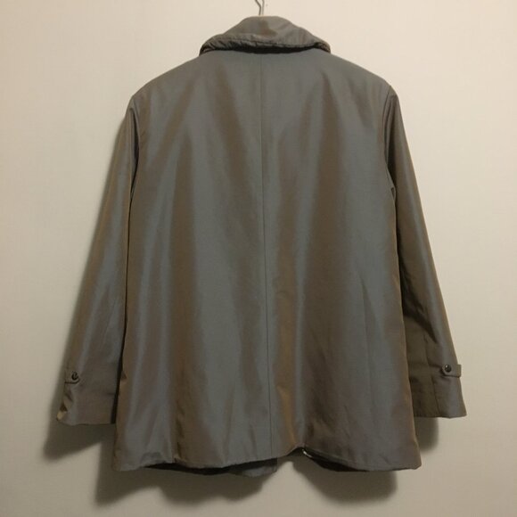 Faramos Korean Silky High Collar Hooded Jacket - Picture 4 of 15